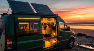 painel solar para van